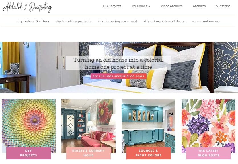 Addicted 2 Decorating homepage